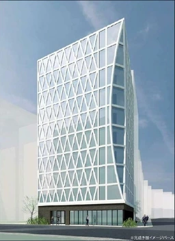 ◎新築、関内・桜木町駅近、1F：飲食店舗、2F～9F：事務所外観