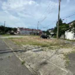 東松山インター沿い 県道角地2面入庫可 森林公園駅6分 新築建築賃貸 敷地157坪外観