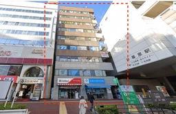 日暮里駅徒歩1分 ！JR日暮里駅前すぐ！駅から一番近いビルです！外観