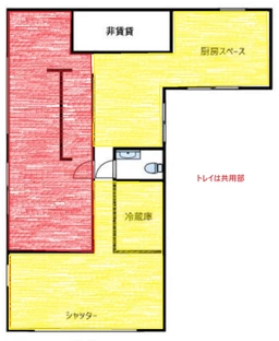 西大島駅徒歩16分。砂町銀座通り商店街の1階店舗!外観