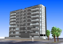 ※髙松建設施工中・髙松エステート管理物件【不動産仲介業者取扱い不可】青葉台駅至近、新築大型貸店舗物件外観