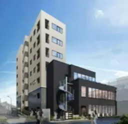 十条駅 徒歩2分 新築! 十条銀座商店街内 1F路面≪B区画≫スケルトン物件【飲食可】外観