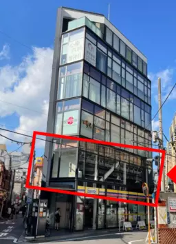 浅草駅北口 徒歩1分 2Fスケルトン物件【飲食不可】外観