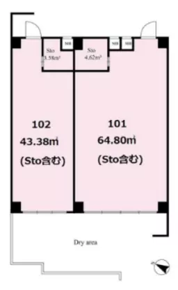 ■渋谷駅 徒歩9分 スケルトン物件 【飲食可/業種要相談】外観