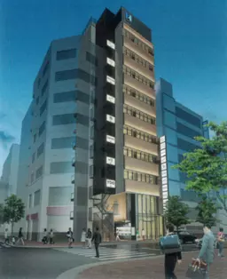 新橋駅 徒歩3分 2026年11月竣工予定 10Fスケルトン物件 【飲食可】外観