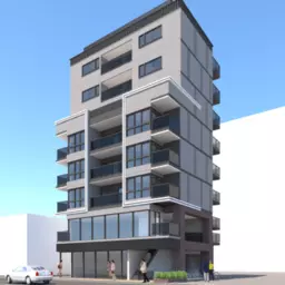 竹ノ塚駅 徒歩2分 2025年12月竣工予定 2Fスケルトン物件 【飲食可】外観