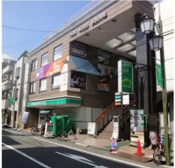 池上駅 徒歩5分 1階路面スケルトン物件 【重飲食可】前面ガラス張り/ 看板取付スペースあり/ 建物間口:9.4m外観