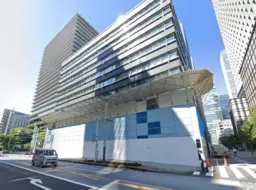 京橋駅 徒歩2分 中央通り沿い 新築 B1Fスケルトン物件 【飲食業のみ募集】外観