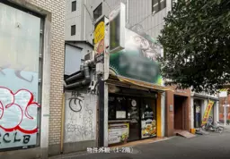 3路線利用可能なマルチアクセス!ランチニーズの高いエリア!2階建ての一棟飲食可能物件!造作O!外観