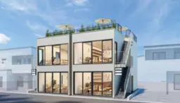 門前仲町駅 徒歩2分 1号棟2F《201区画》2025年5月竣工スケルトン物件 【飲食可】外観