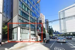 新橋駅外堀通りに面した路面117坪大型テナント!物販、サービス、事務所、クリニックに最適です【飲食不可】外観