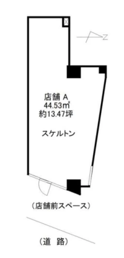 ■北千住駅 徒歩8分 スケルトン物件 【飲食店原則不可/軽飲食相談/深夜営業不可】外観