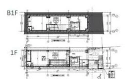 ■初台駅 徒歩1分 スケルトン物件 【飲食可(B1階:厨房排気なし)】外観