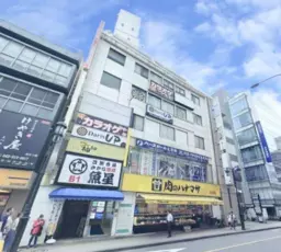 立川駅 徒歩2分 昭和記念公園通りに面した好立地 6Fスケルトン物件 【飲食可】外観