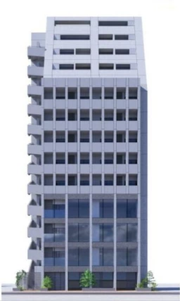 馬車道駅 徒歩3分 2026年8月竣工予定 1Fスケルトン物件 【軽飲食可】外観