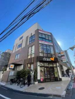 曙橋駅 徒歩1分 角地で視認性良好 4F一部区画 スケルトン物件 【軽飲食可】外観