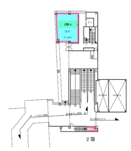 本八幡駅 徒歩1分(2階部分駅直結) 2階A区画 スケルトン物件【飲食店可】外観