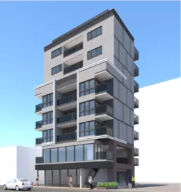 竹ノ塚駅 徒歩2分 新築スケルトン物件 【業種相談】重飲食も可能な希少な新築1階路面店舗です!1フロア1テナント!外観