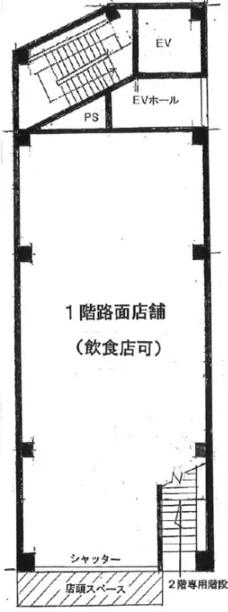 【SI0514】武蔵境徒歩2分、1階路面店舗！飲食もご相談可能です！外観