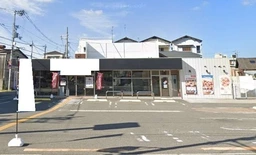 ■JR長瀬駅 徒歩13分 ロードサイド 現況:ピザ店 引渡条件:ご相談(内覧後要協議) 【業種相談】外観