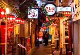 吉祥寺駅から徒歩1分!ハモニカ横丁路面店!長年盛業されたラーメン店居抜き!外観