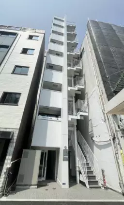 新富町駅 徒歩1分 １階駅前路面スケルトン物件 【重飲食可】外観