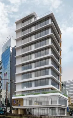 吉祥寺駅 徒歩2分 2025年12月完成予定新築 スケルトン店舗 11階外観