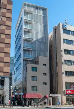 三田駅 徒歩4分 三田通り沿い 2F事務所仕様物件 【飲食不可】外観