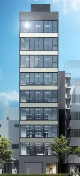 東銀座駅 徒歩2分 2025年12月竣工予定 2F〈B室〉事務所仕様物件 【飲食不可】外観