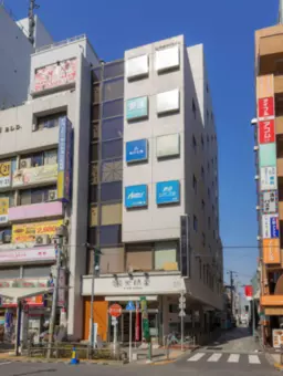 高円寺駅 徒歩1分 オフィスビル2階85.25坪 事務所居抜き物件外観