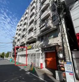 蒲田駅 徒歩2分 一番街すずらん通り沿い 1Fスケルトン物件【飲食可】外観