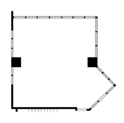 西葛西南口ロータリー前　飲食可2階店舗外観
