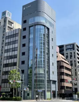 茅場町駅 徒歩4分 蛎殻町交差点角地 4F事務所仕様物件 【飲食不可】外観