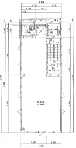 新丸子駅 徒歩3分 スケルトン物件 【クリニック専用】外観