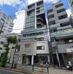 目黒駅 徒歩8分 目黒通り沿い 4F〈401号室〉事務所仕様物件 【飲食不可】外観