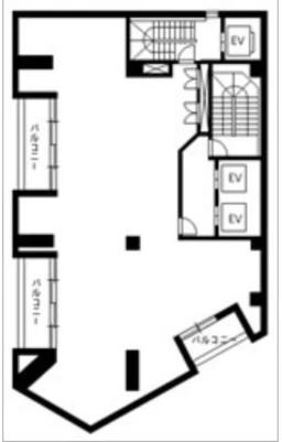 新宿駅近く。業種応相談です。外観