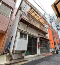 築地駅 徒歩6分 築地場外市場 1F左側・2F・3F一括貸し物件 【飲食可】外観