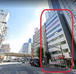 東梅田駅から徒歩2分! 扇町通沿いのビルです。美容系店舗大歓迎! 【業種相談】外観