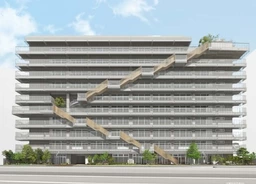 【カフェ業態歓迎】品川駅・徒歩4分・国道15号に面した1階・新築物件外観