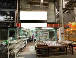 鶴橋駅 徒歩3分 東小橋南商店街 1-2F一棟貸し物販居抜き物件 【飲食可】外観