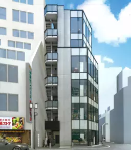 新宿駅 徒歩4分 2025年12月竣工予定 6Fスケルトン物件 【飲食不可】外観