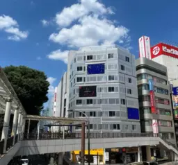 立川駅北口 徒歩1分 ロータリー沿い 2Fスケルトン物件 【飲食可】外観