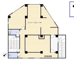 東村山駅徒歩4分 飲食可外観