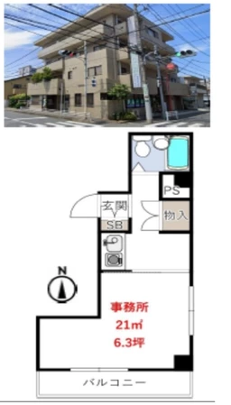 【UY0729】エステ・整体・事務所向け・その他の業種相談可能・近隣商業地域・エレベータ付き!!外観