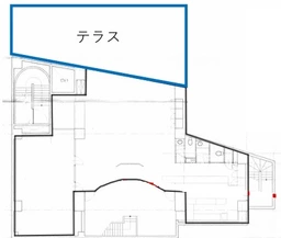 テラス付き 物件をお探しの際はお気軽にご相談ください。 テラスは契約面積に含みません。外観