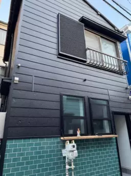 ■大島駅 徒歩4分 内外装リノベーション済 貸住付店舗 【軽飲食可】外観