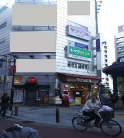 心斎橋駅 徒歩1分 造作無償 6Fバー居抜き物件 【軽飲食可】外観