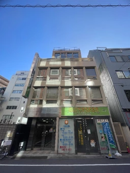 茅場町駅徒歩1分 スケルトン物件 【飲食不可】美容室などサービス店舗相談可外観