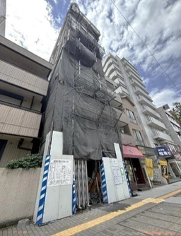 木場駅 徒歩1分 スケルトン物件 【軽飲食可】永代通り沿い路面店外観