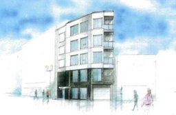 【HS0811】中野駅徒歩6分。賃料37万4千円。飲食店も相談可能。外観